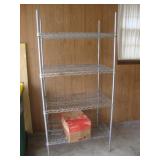 Metal shelf