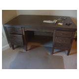 Large wooden desk