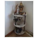 3 tier marble table/shelf