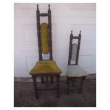 Jacobean style chairs