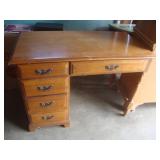 Maple desk w dovetailed drawers