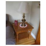 One of pair of matched end tables