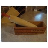 Rolling pin, Wilson cheese box