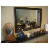 Large mirror, Hamilton Beach Iron
