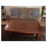 Mission style coffee table