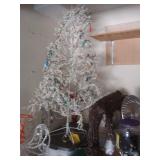 Lighted Christmas tree