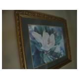Framed magnolia print