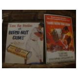 Reproduction metal signs