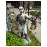 Fun estate Sale in Olathe House w Large Garage She Shed Primitives Yard Art