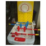 Little tikes foosball game table