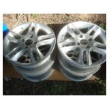 set of 4 Ronal alloy wheels