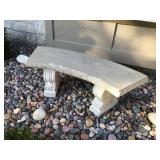 Concrete bench