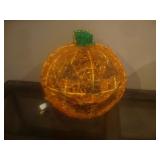 Lighted jack-O-lantern