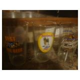 Beer glasses