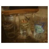 Beer glasses
