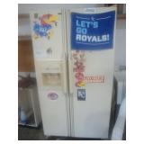 Whirlpool side by side refrigerator w icemaker