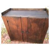 100+ year old walnut cabinet