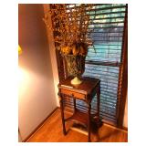 Tall antique table w drawer