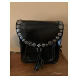 Patricia Neal leather backpack