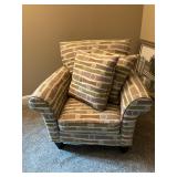 Bauhaus arm chair w contemporary modern upholstery