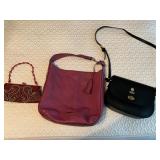 Designed handbags: Coach, Shiraleah, Italy