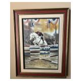 J.R Hamil painting "American Royal"