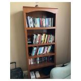 Bookcase w books