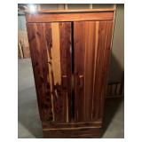 Solid cedar closet