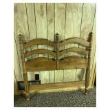 Ethan Allen solid maple twin headboard
