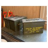 U.S. Army ammo boxes