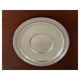 P. S. Co. sterling silver tray