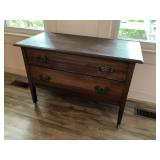 Antique 2-drawer dresser