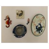 Signed studio pottery