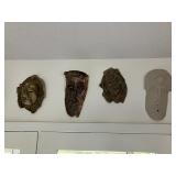 Pottery art faces