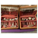 Large set of silverware