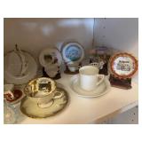 State souvenir teacup collection