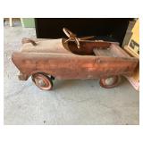 Firetruck toy pedal car