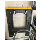 Pair of folding sawhorses