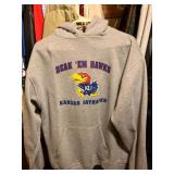 KU hoodie