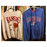 KU sweat shirt, KU hoodie
