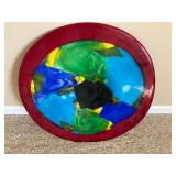 Large glass bowl/platter
