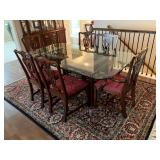 Pennsylvania House dining table w 6 chairs