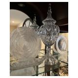 Large crystal compote, Shannon Crystal