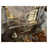 Silver candle snuffer, silver crumb catcher