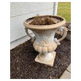 Large resin urn planter