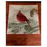 St. Nichols Square cardinal platter