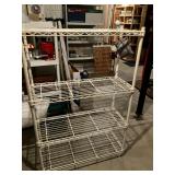 White wire shelf