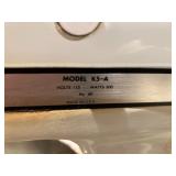 Label on KitchenAid mixer