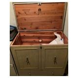Tall Lane cedar chest