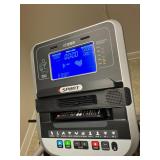 Screen on Spirit elliptical machine